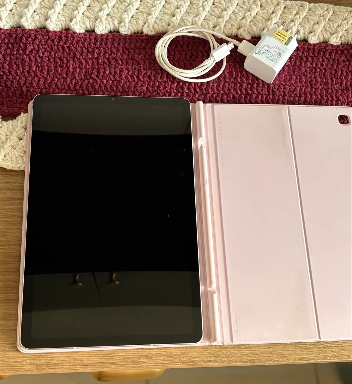 SAMSUNG GALAXY TAB S6 LITE 64 GB + S PEN + TECLADO ROSA  - Foto 5