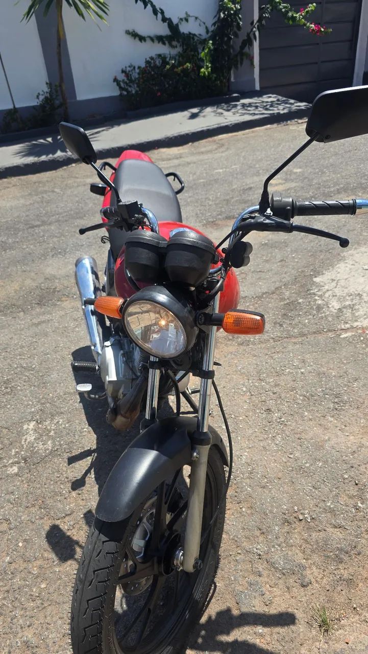Vendo fan 125 2012 bem conservada  - Foto 5