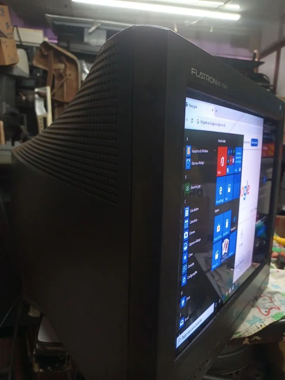 Monitor CRT LG 17polegadas tela plana(leia o anúncio) - Foto 2