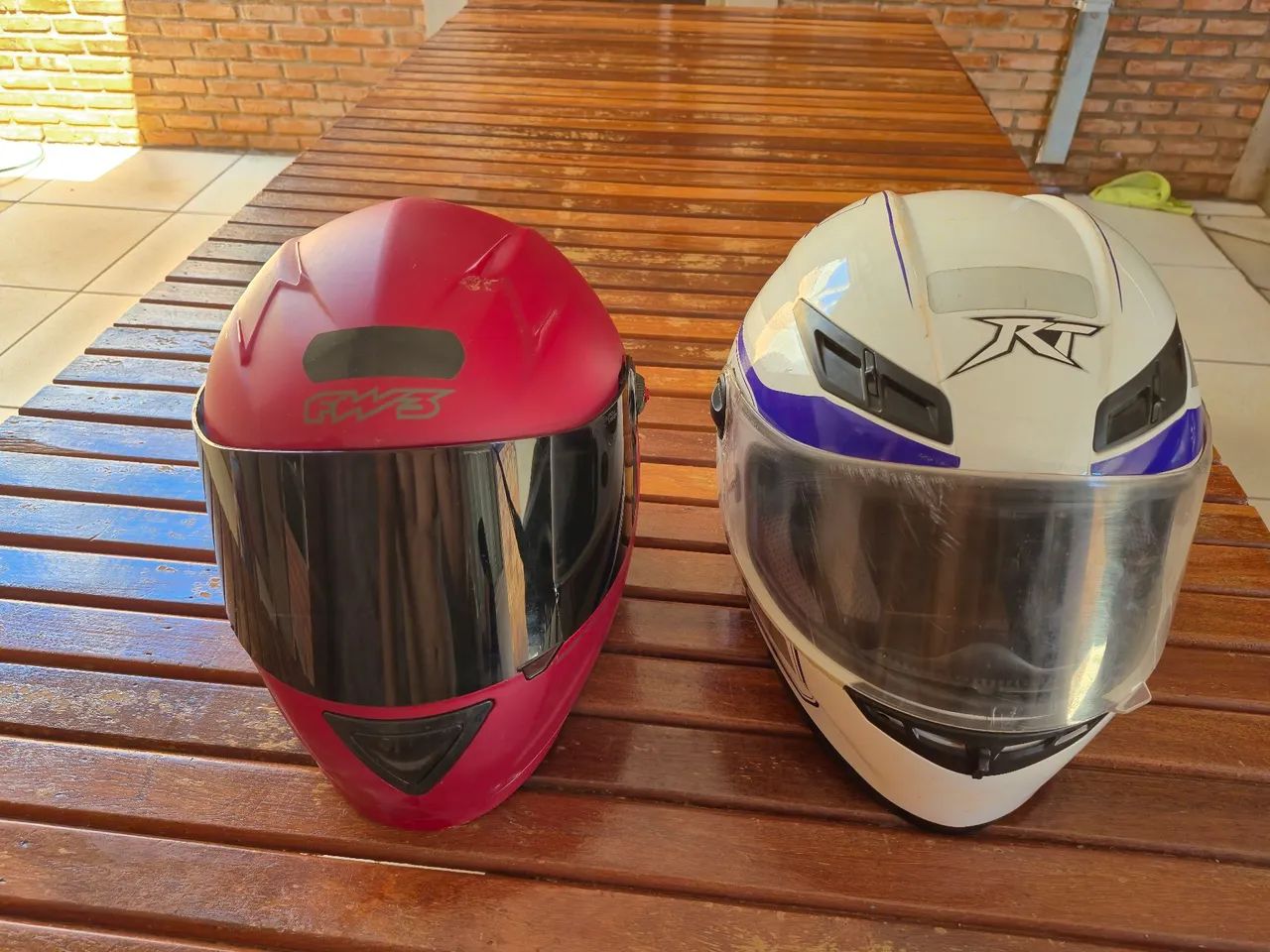 Capacetes FW3 GT e RT501 - Foto 4