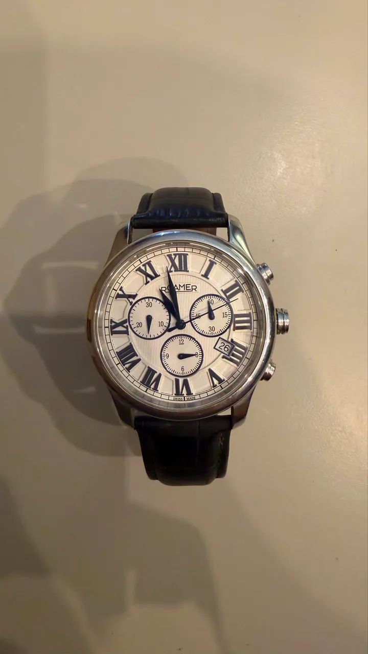 Relógio Roamer Osiris clássico, Swiss made 42mm - Foto 2