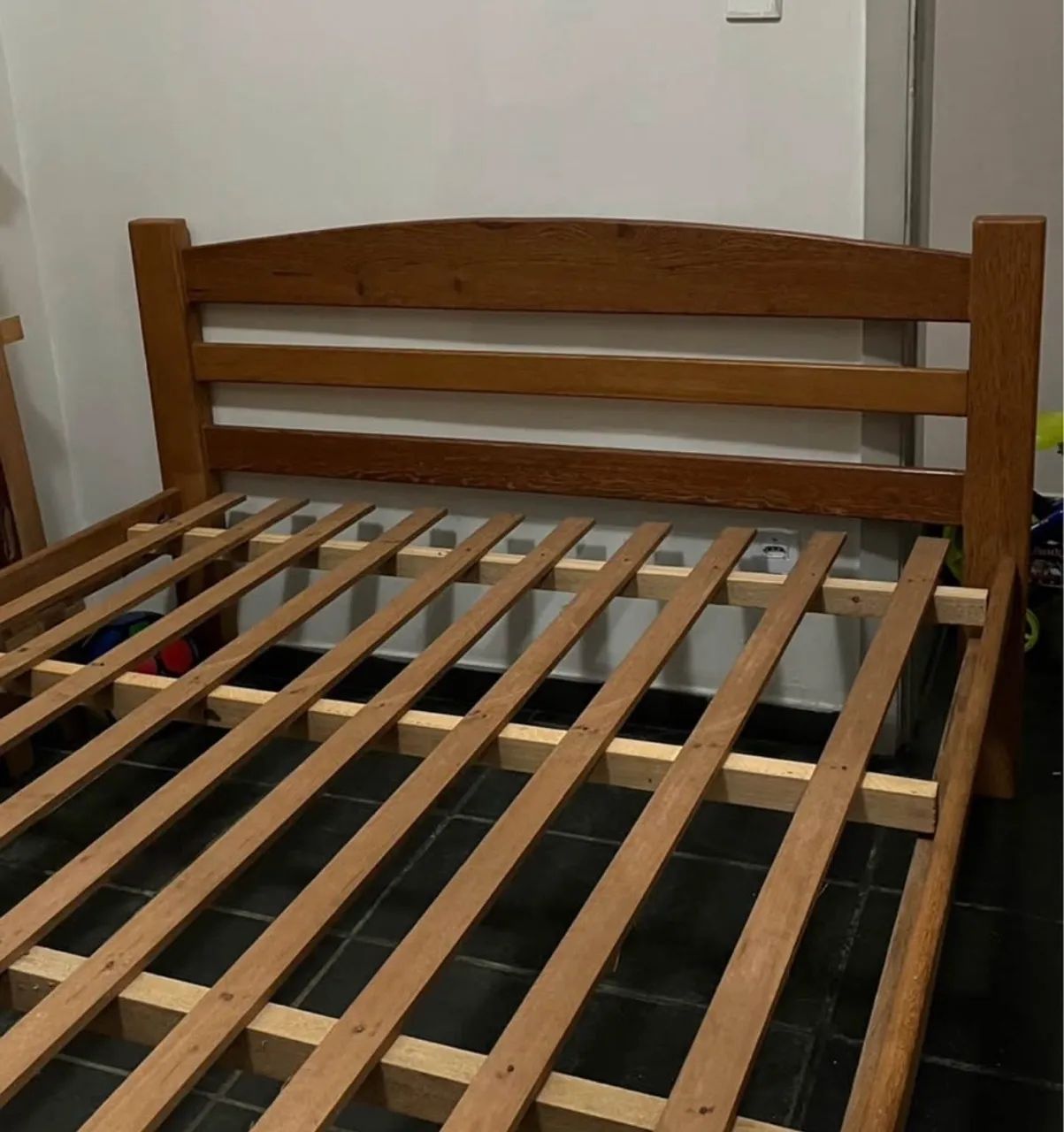 Cama de casal de madeira - Foto 3
