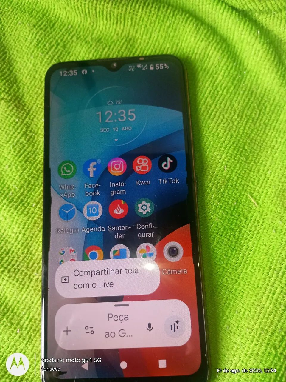 Motorola eu versão Android 10 - Foto 3
