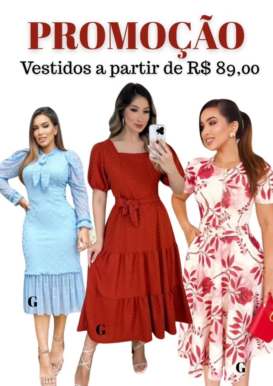 Vestidos Tamanho G