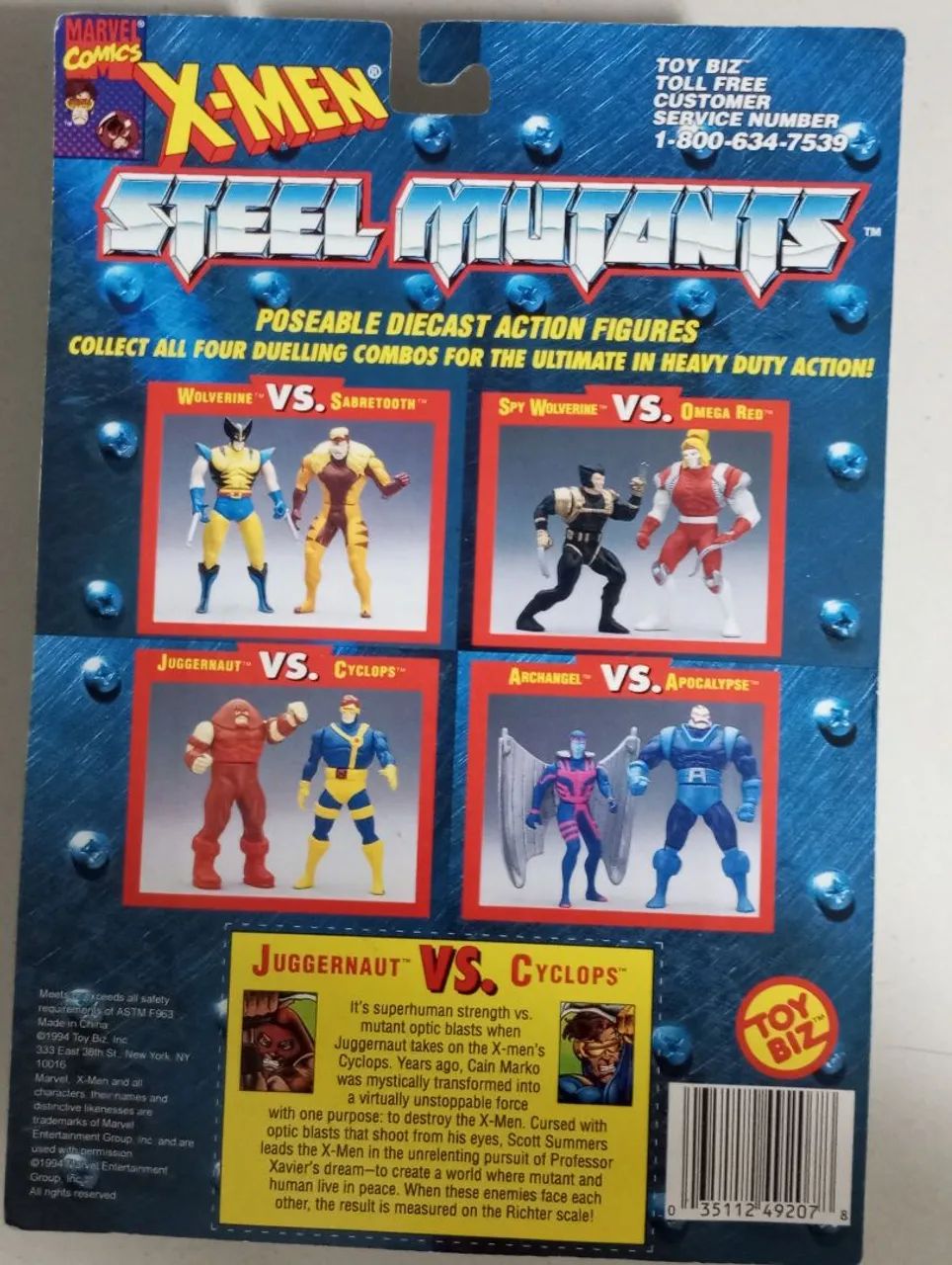 Ciclope e Fanático - Toybiz - Foto 4