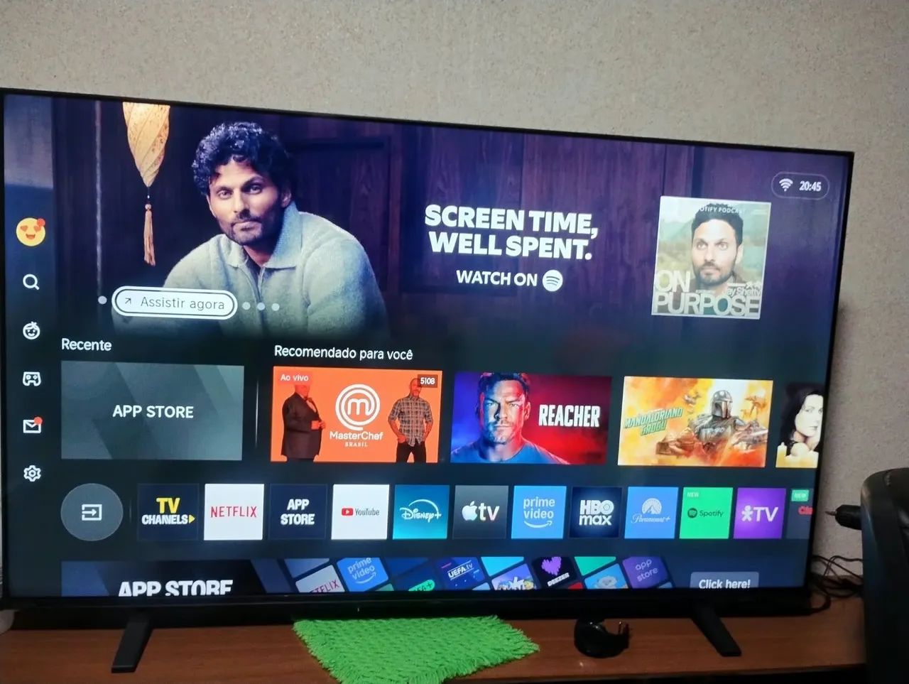 TV toshiba 58 polegadas , semi nova , 5 meses de uso  - Foto 4