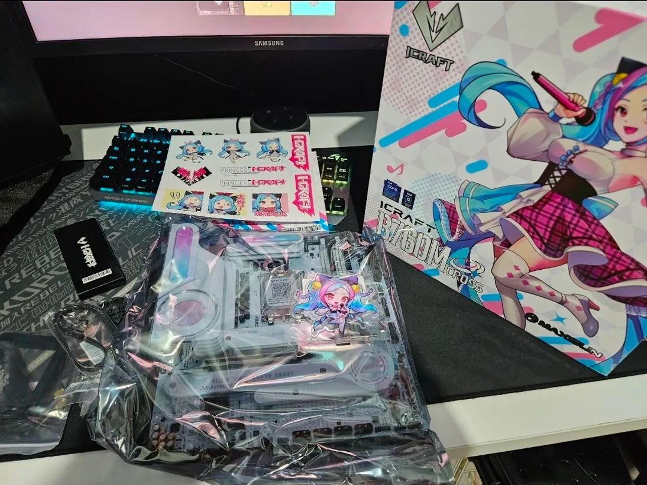 PLACA MÃE B760 MAXSUN ICRAFT (EDIÇÃO LIMITADA)