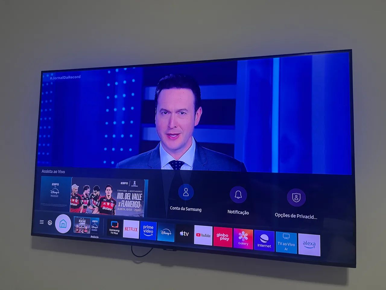 50 polegadas Smartv Samsung 4k Bhuetooth Xbox garantia - Foto 2