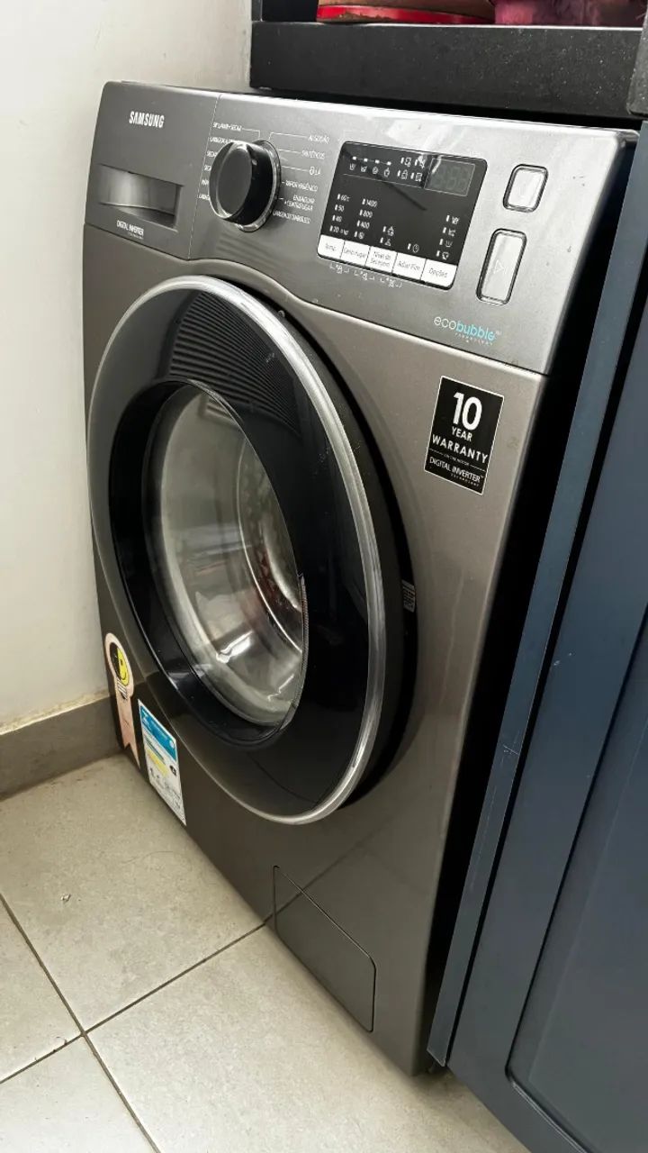 Lava e Seca Samsung 11kg eco bubble inox - Foto 2