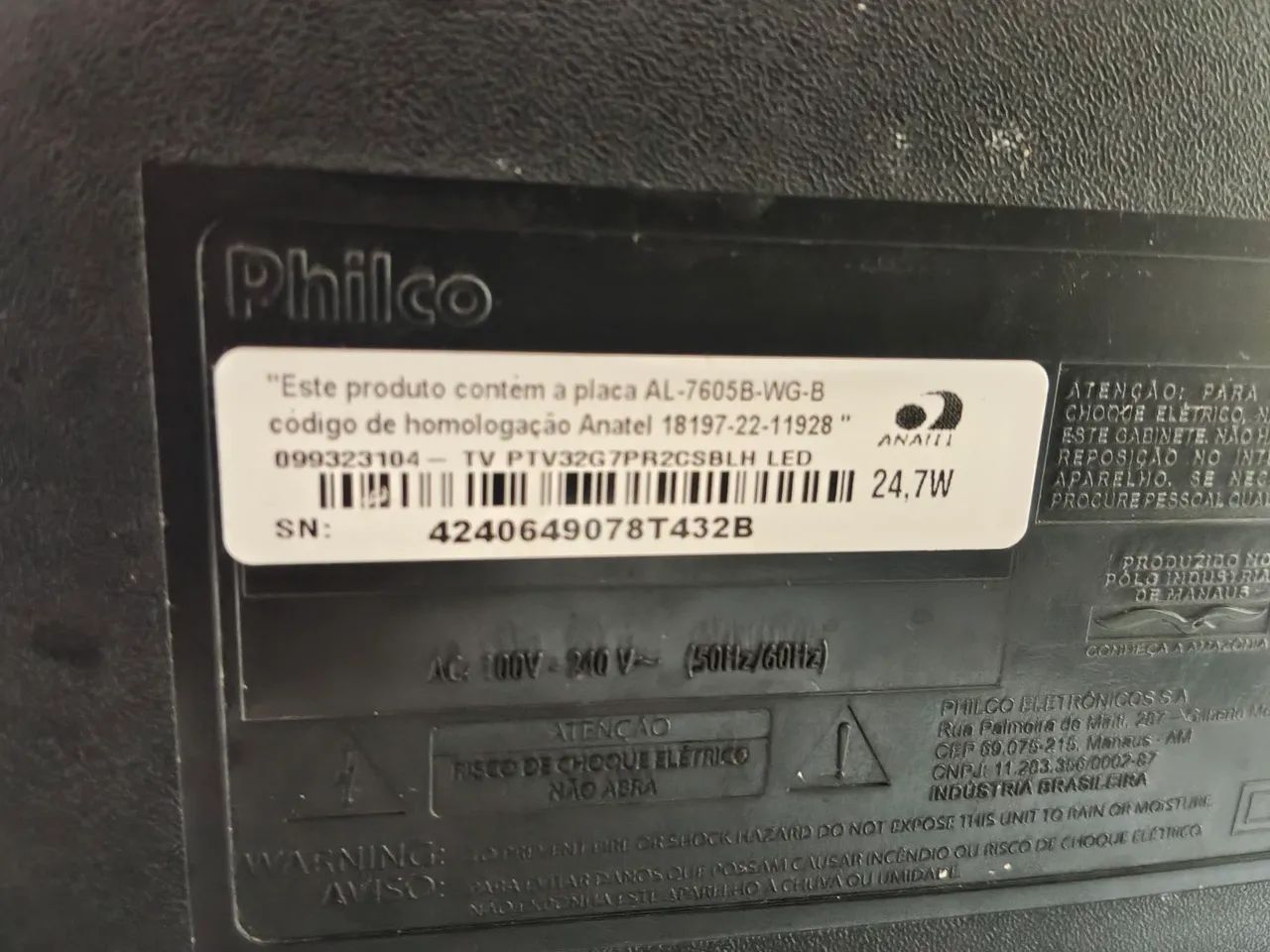 Tvs com DEFEITO tela quebrada (Philco é AOC) - Foto 5