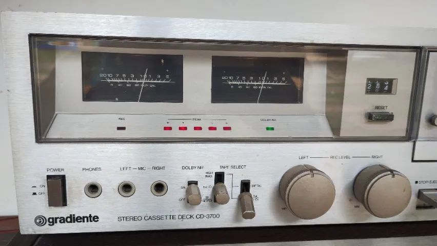 Gradiente Stereo K7 Deck CD-3700 Anos 80 - Foto 5
