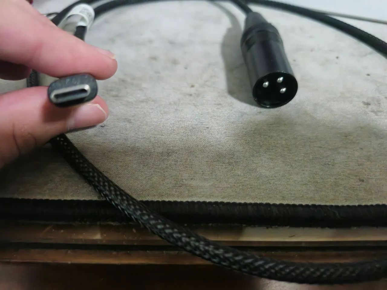 cabo xlr para usb tipo c - Foto 3