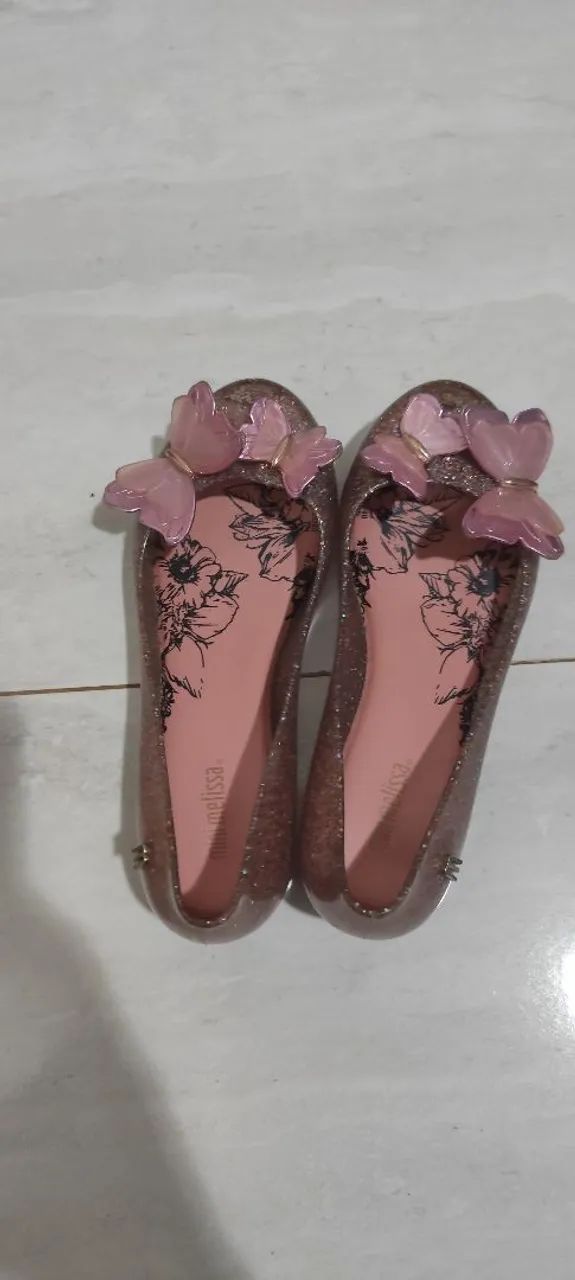 Mini melissa borboleta 29