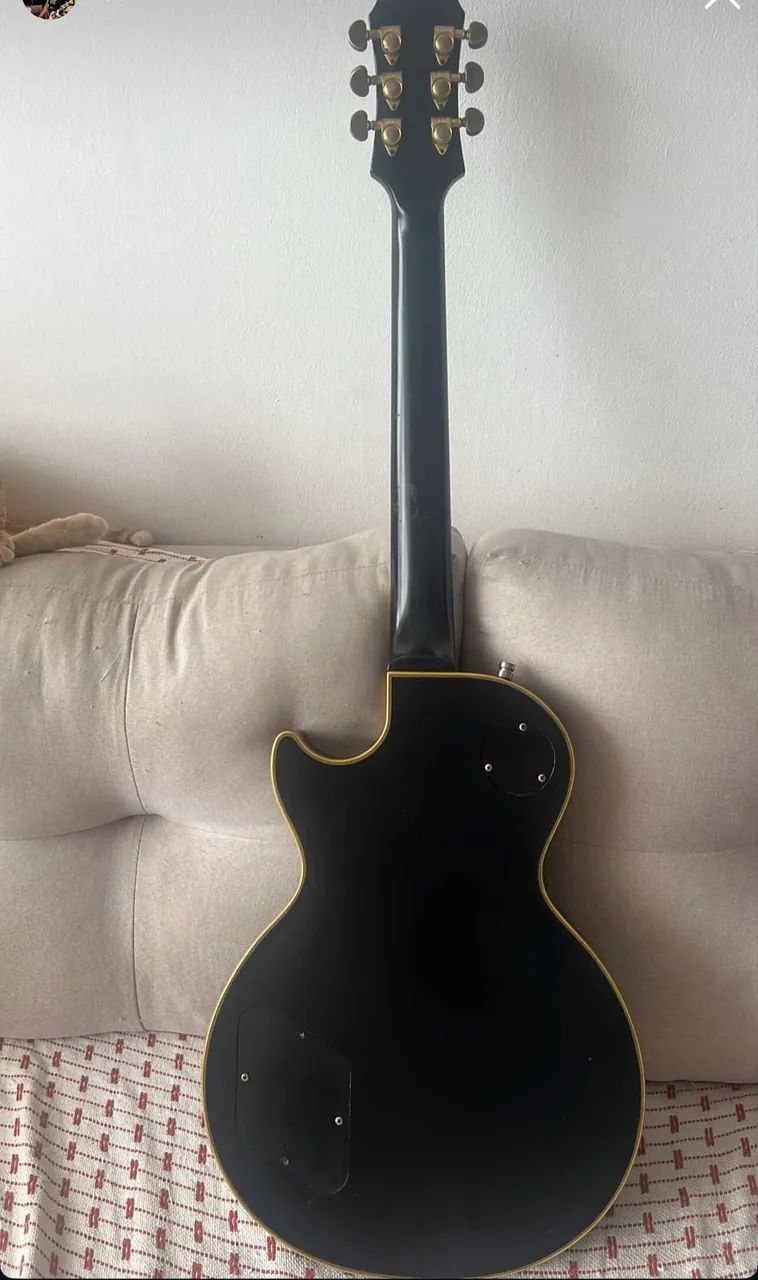 Epiphone Custom Black Beauty - Instrumentos musicais - Vila Laura