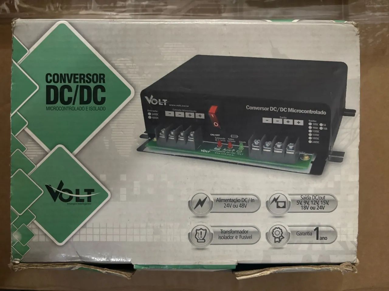 Conversor DC/DC Microcontrolado Volt 12V
