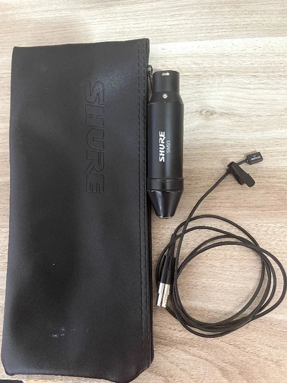 Microfone de Lapela Profissional Shure SM93 + Filtro  - Foto 2