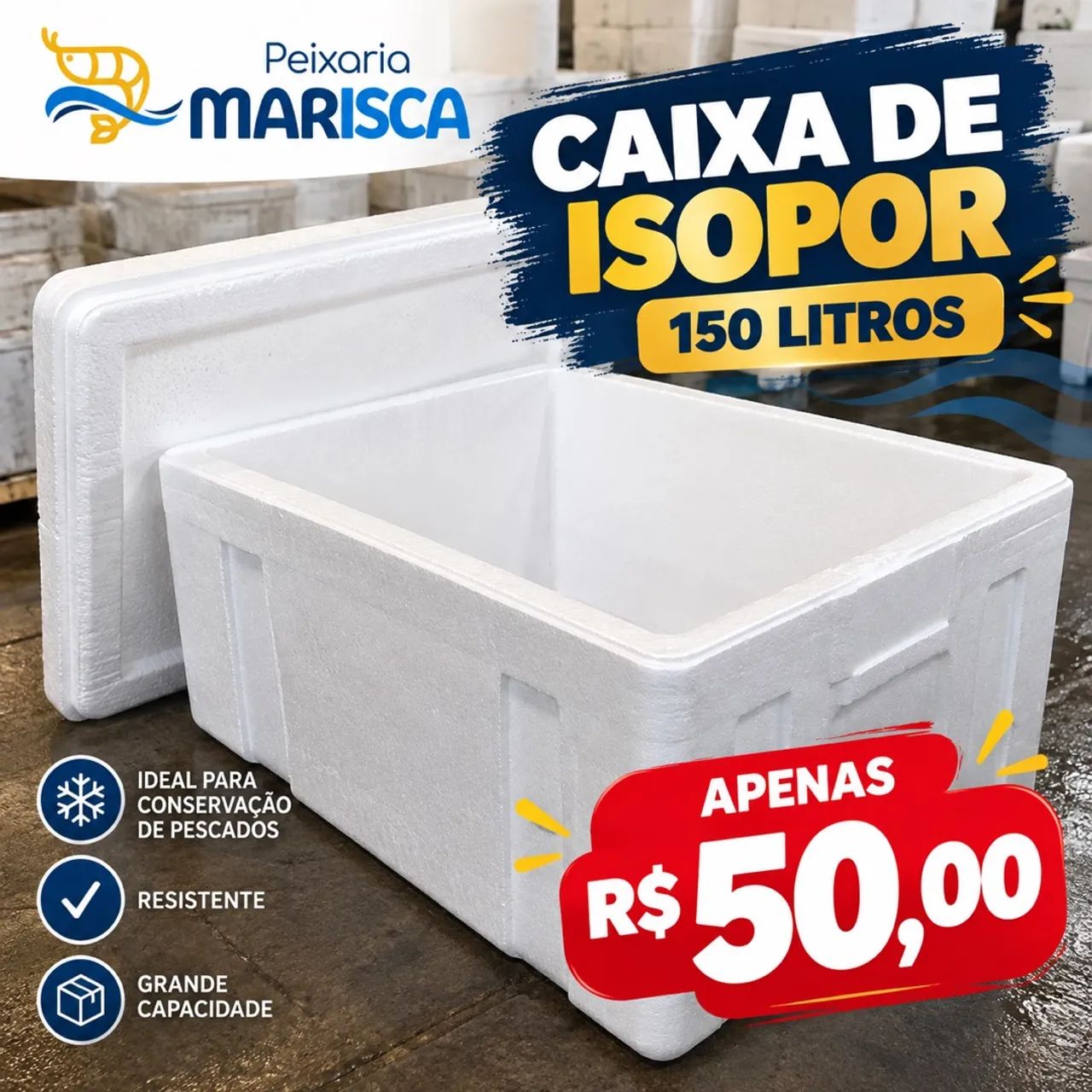 Caixa de Isopor - Foto 2