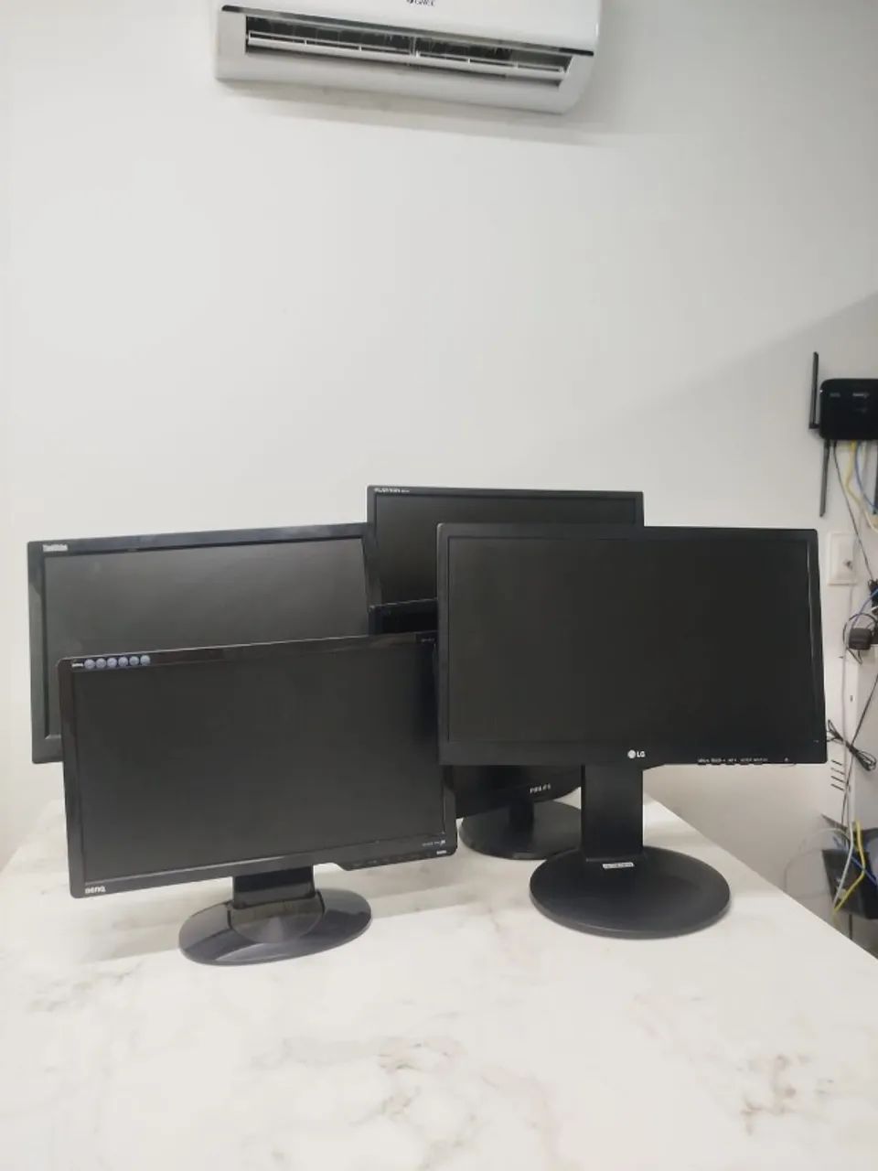 Monitores Diversos Usados com Garantia