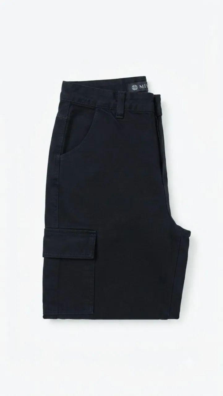 Calça cargo feminina preta - Foto 2