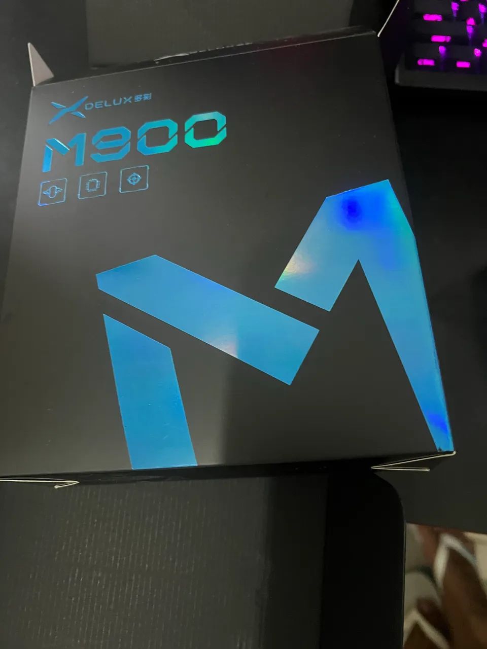Mouse Delux m900 pro sensor PAW3395, 8K poling - Foto 5