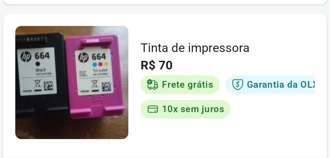 Tinta de impressora 