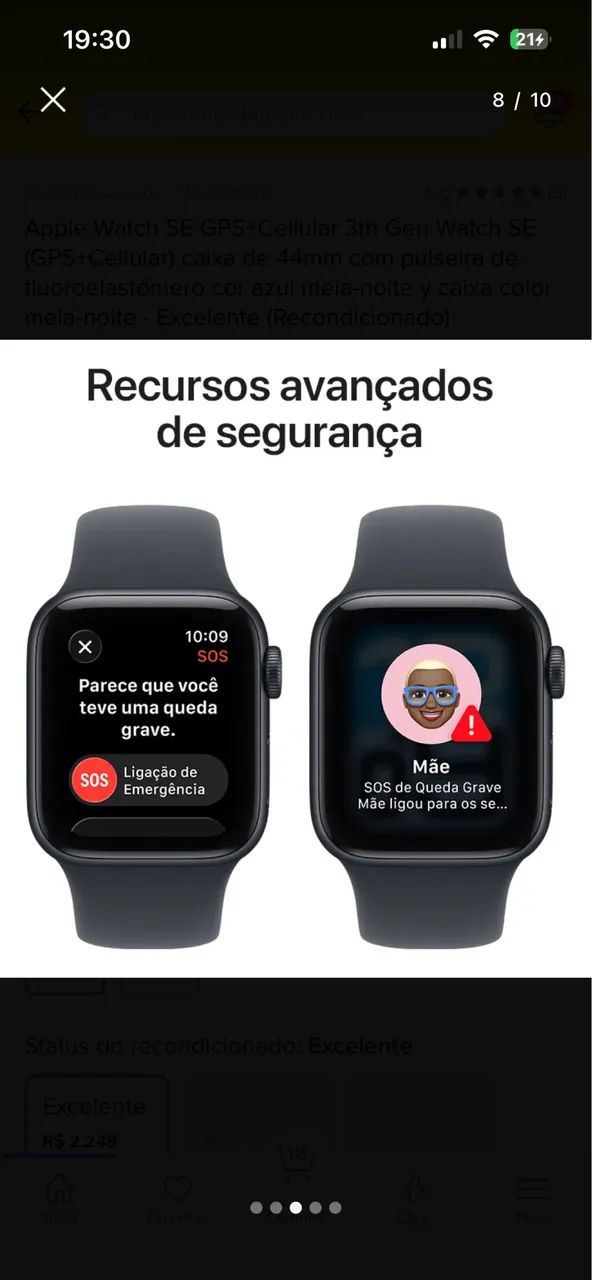 Apple Watch SE 3 GPS 44mm - Foto 3