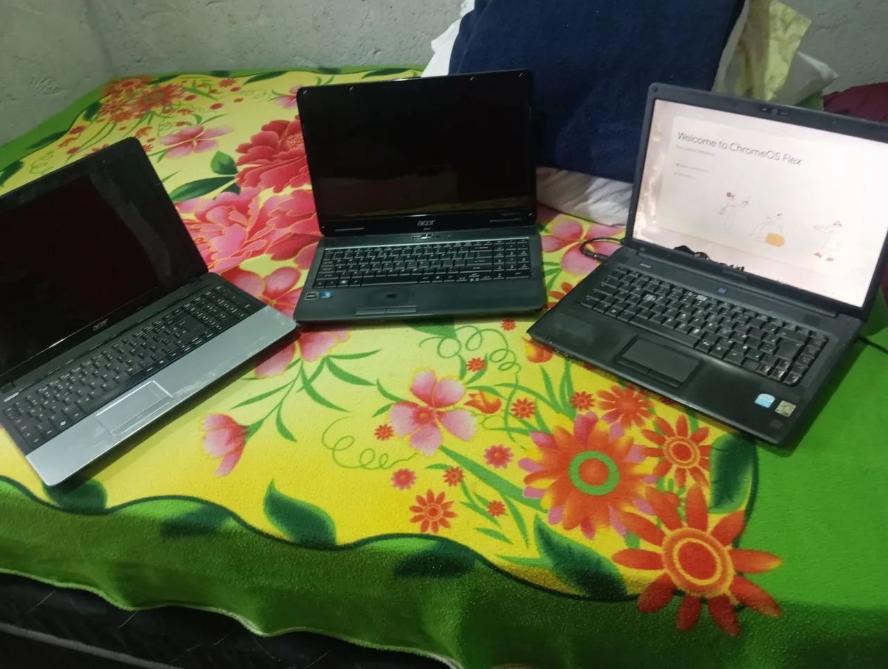 Notebooks para retirada de peças.