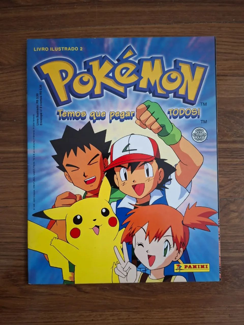 Álbum de Figurinhas Pokemon 2