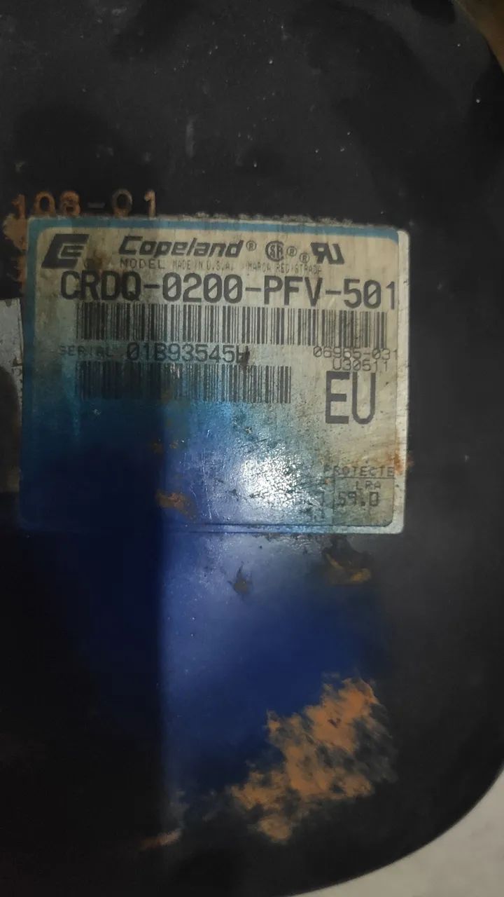 Compressor Copeland 2HP CRDQ-0200-PFV-501 - Foto 4