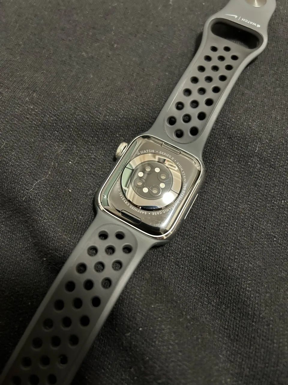 Apple Watch Séries 9 Aço Inox Prata - Foto 2