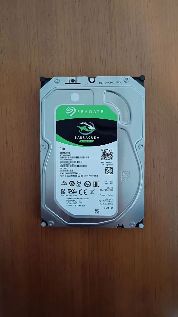 HD 2TB Seagate Barracuda Compute