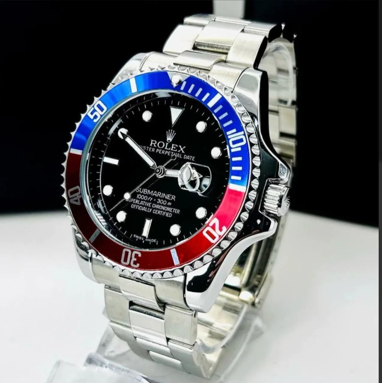 Rolex GMT-Master II Pepsi Azul E Vermelho - Foto 2