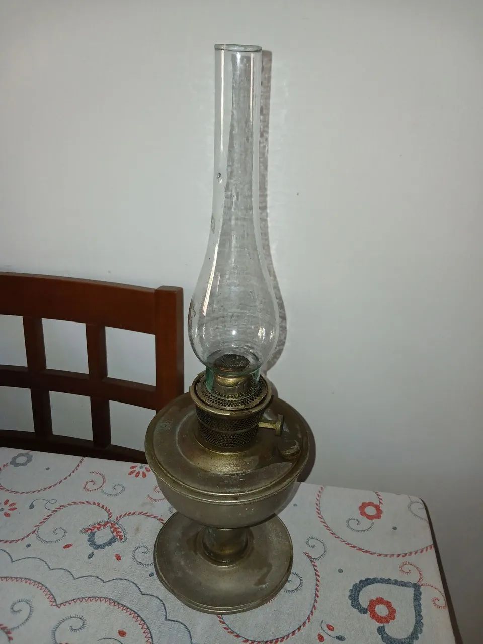 Lampião antigo para decoração 