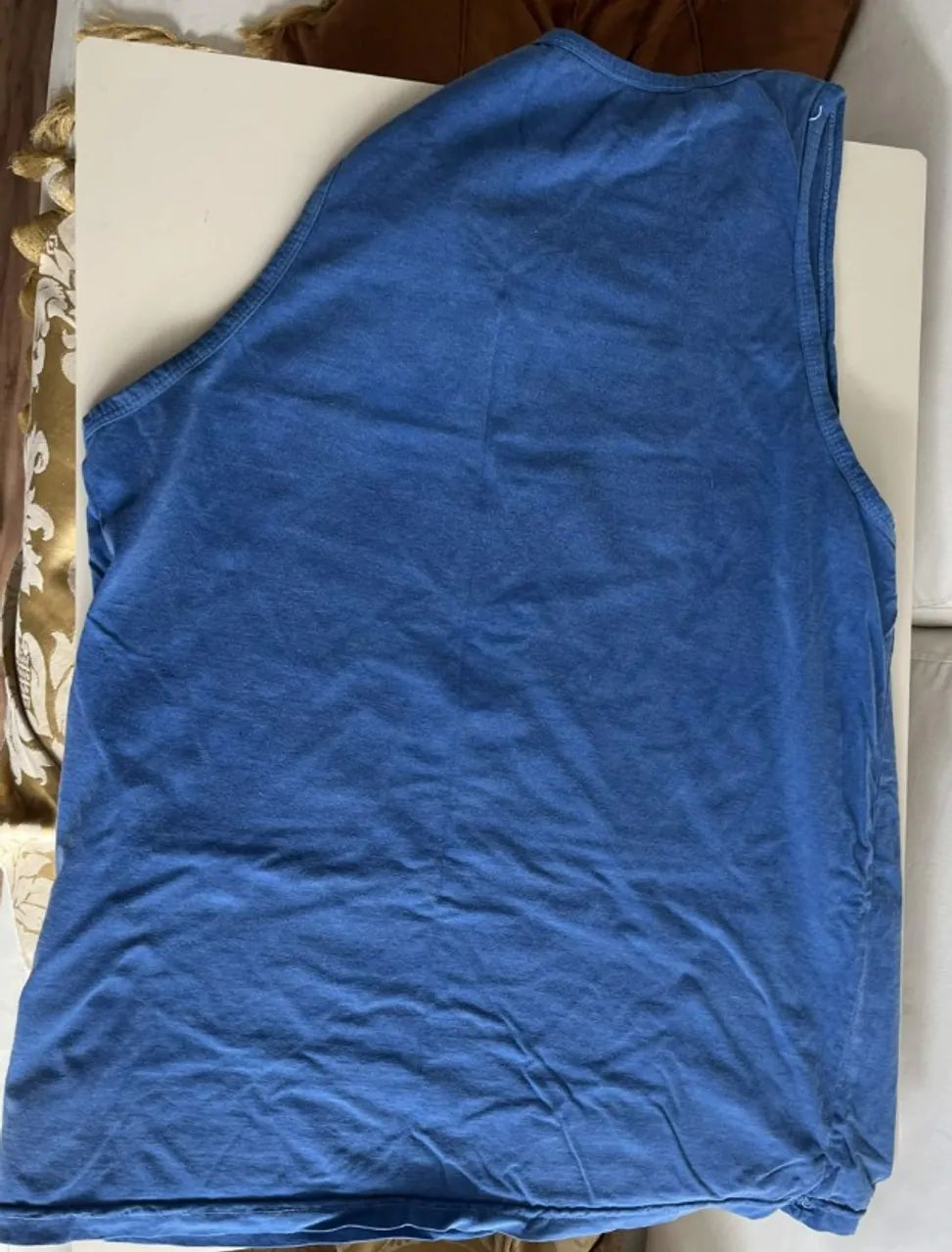 Camisa regata azul M Osklen Stone - Foto 2