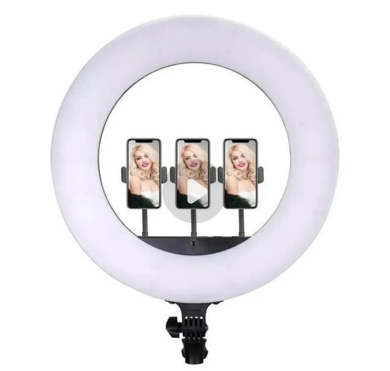 Ring Light Anel de luz Iluminador 13 polegadas com tripé