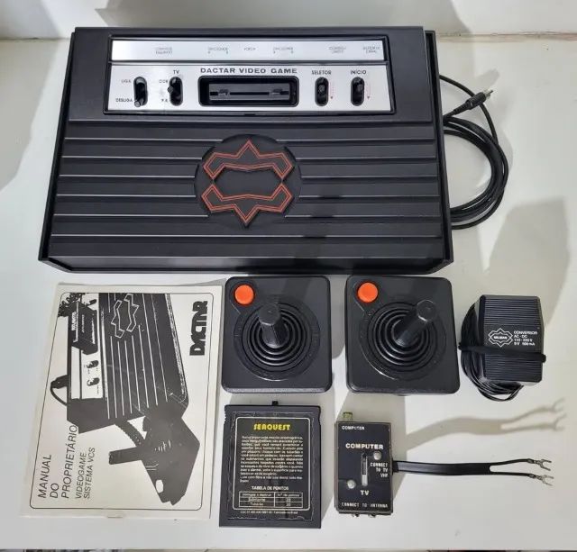 Atari Dactar Video Game CIB Funcionando - Foto 3