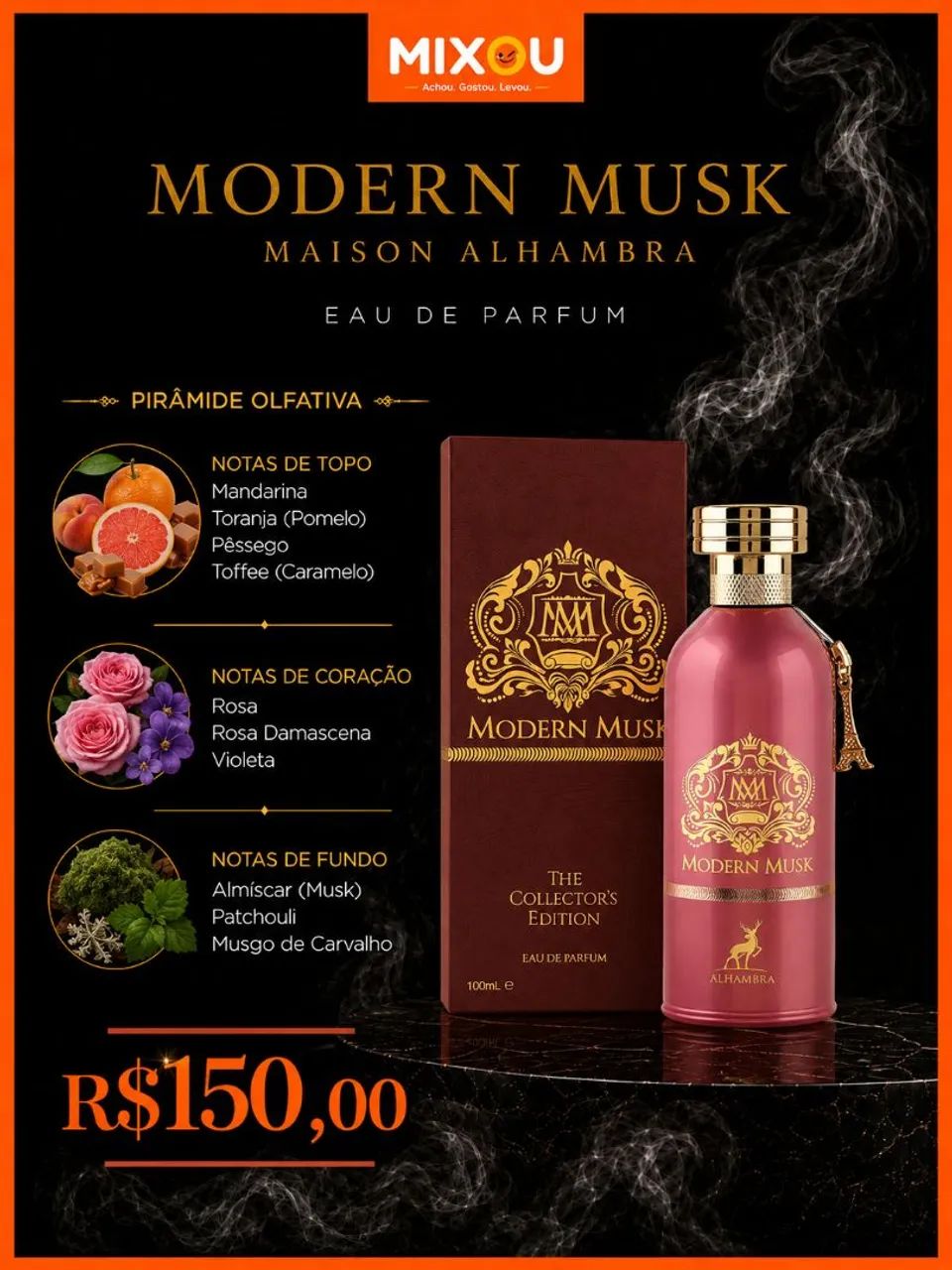 Perfume Árabe:MODERN MUSK