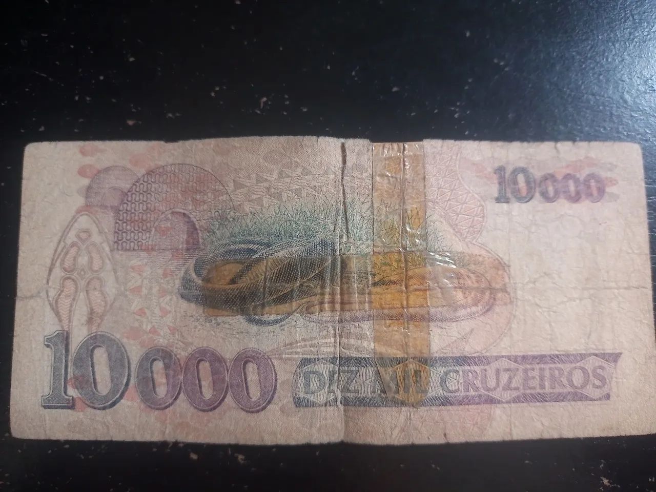 Cedula de 10000 Cruzeiros - Foto 2
