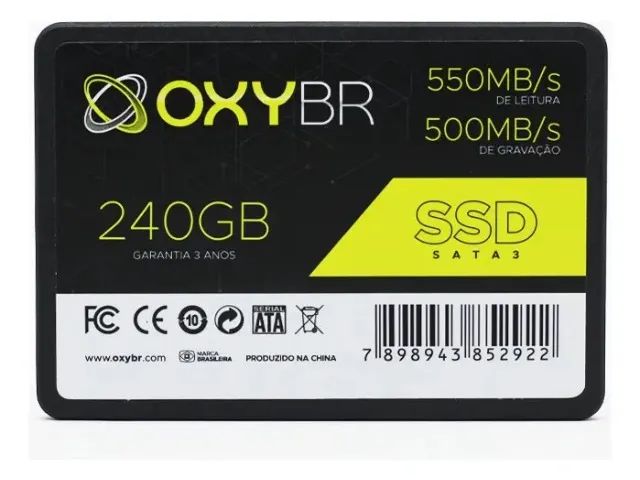 SSD SATA 240GB OxyBR