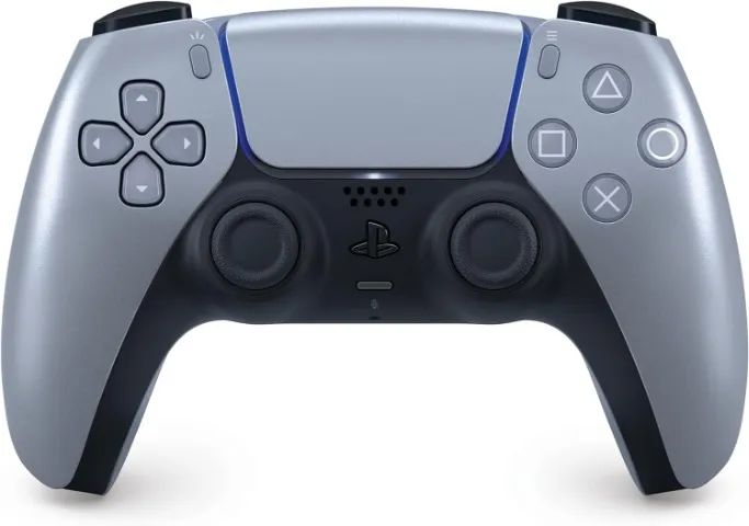 NOVO - Controle de PS5 dualsense Silver Sterling (pc, celular, bluetooth) - Foto 4