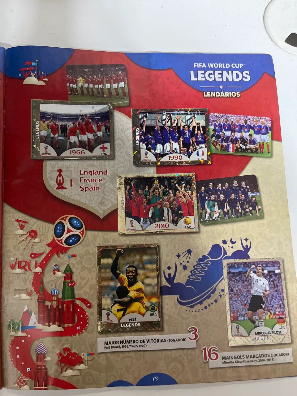 Álbum Copa do Mundo 2018 Completo - Foto 3