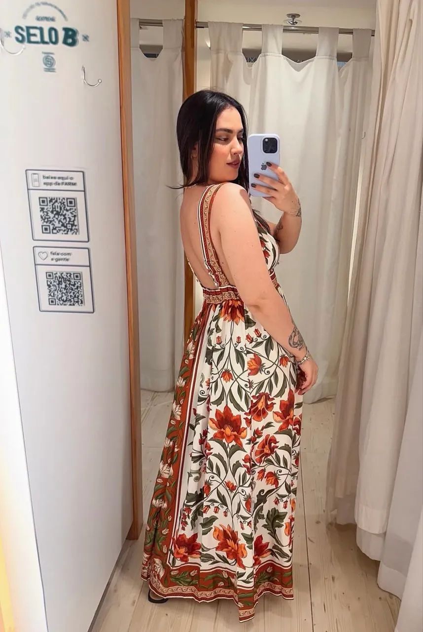 Lindo vestido farm M  - Foto 2