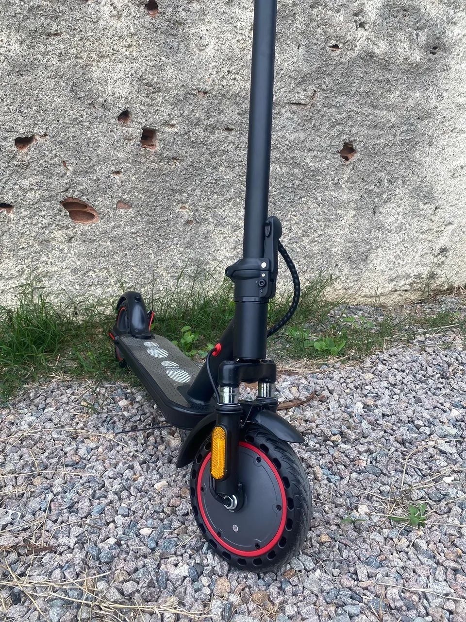 Patinete elétrico com amortecedor, na caixa !