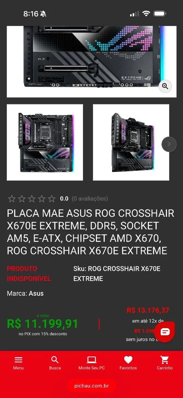 Oportunidade de PC Gamer AM5 todo Rog Strix !!! - Foto 4