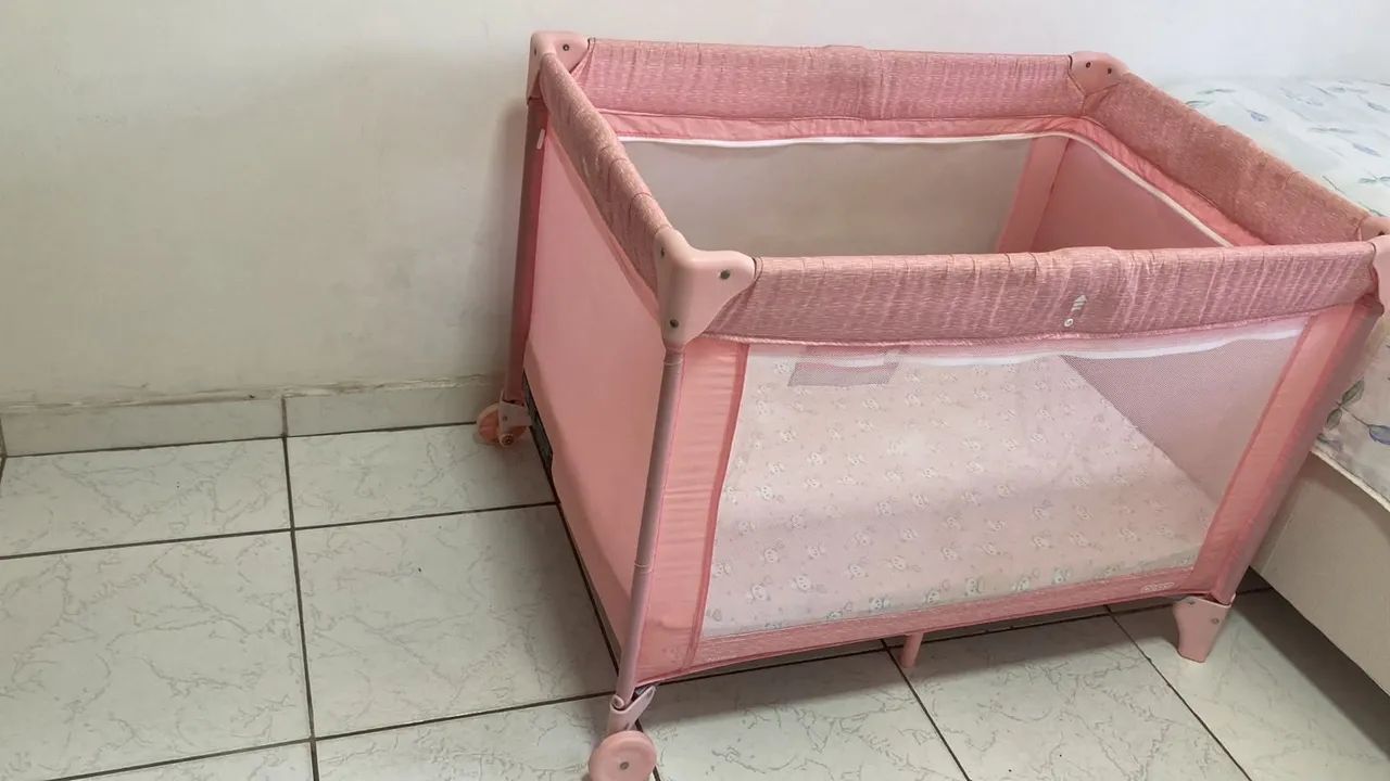 Cercado infantil Rosa - Foto 2