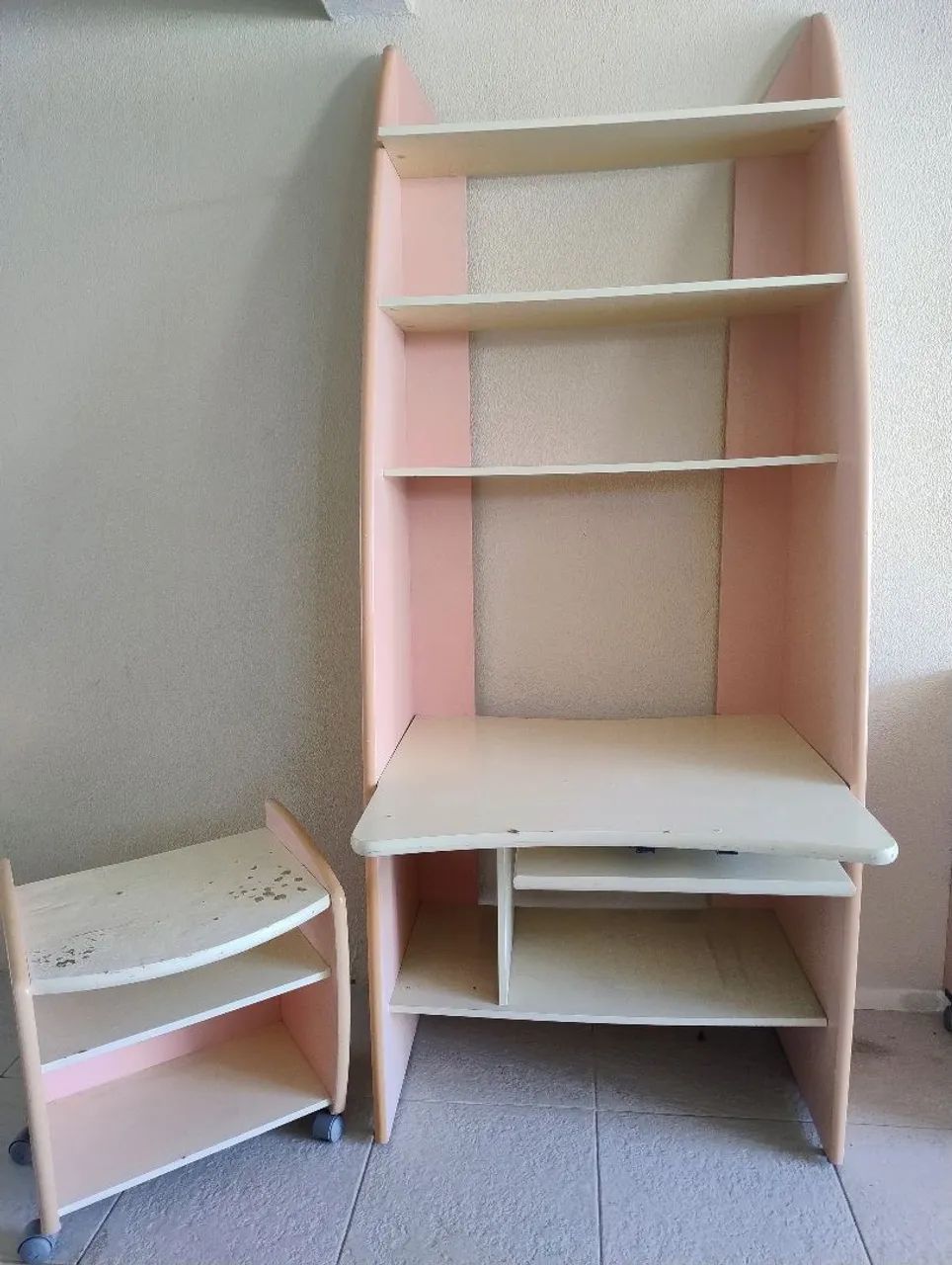 Cômoda  escrivaninha criado-mudo em MDF de 3cm robusto e resistente!  - Foto 2