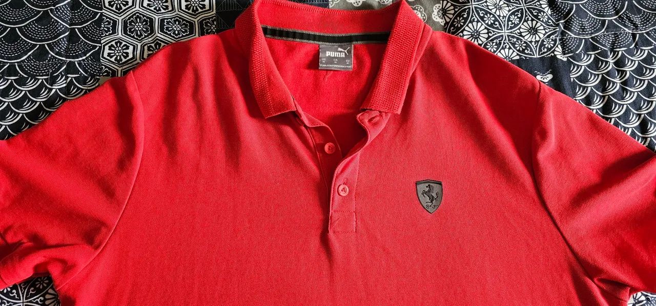 Camiseta Polo Puma Ferrari - Foto 2