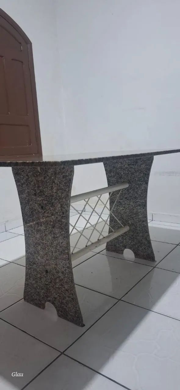 Mesa de mármore - usada  - Foto 2