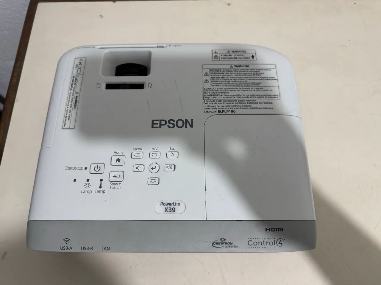 Projetor Epson X39 - Foto 6