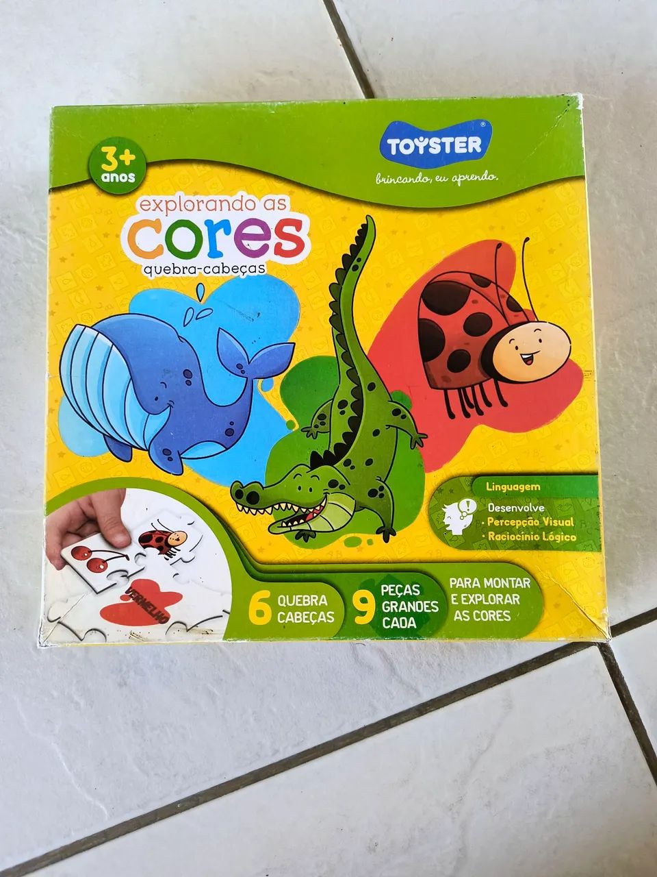 Quebra cabeças infantil (3+) 